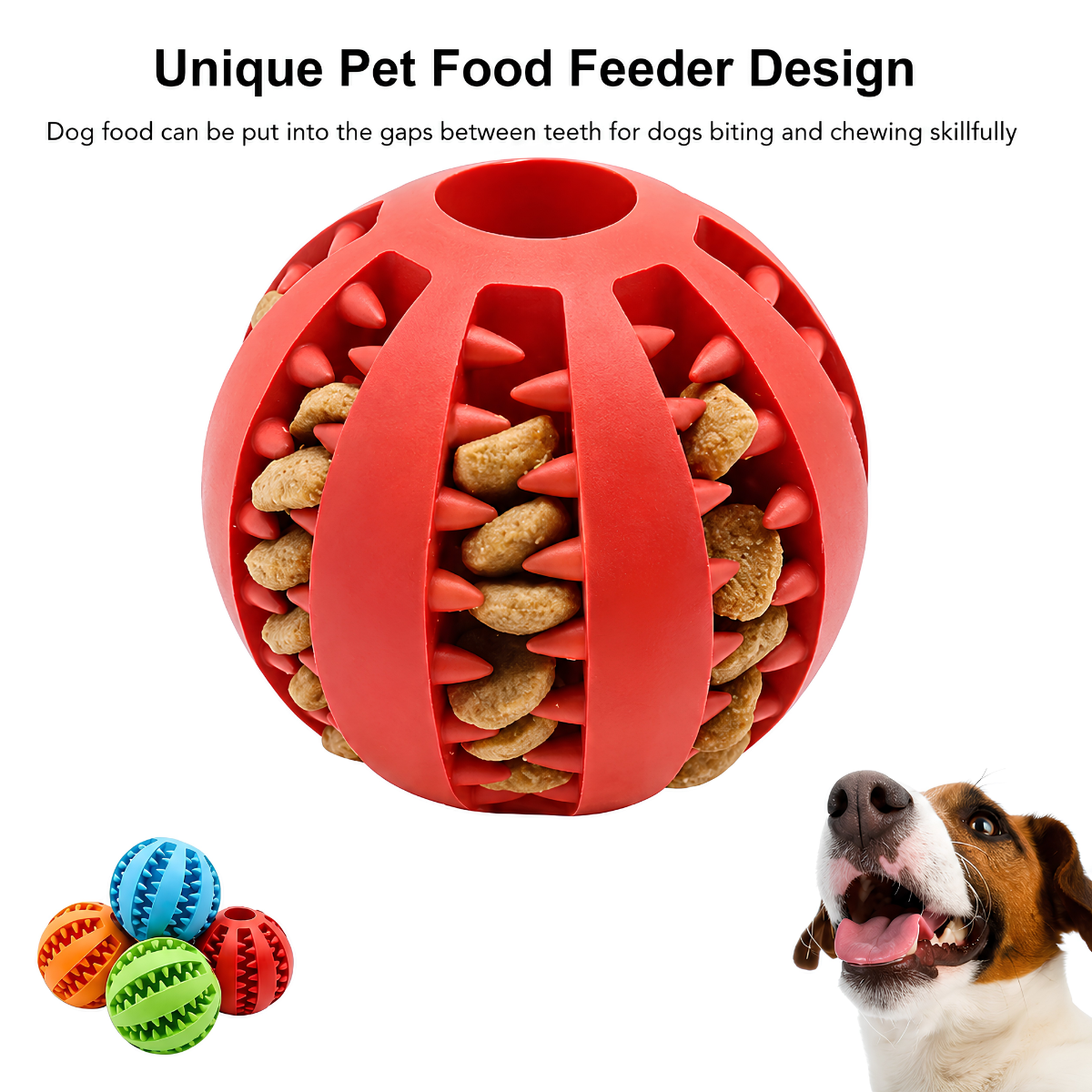 Foraging Ball for Dogs | Interactive Slow Feeder & Treat Dispensing Toy