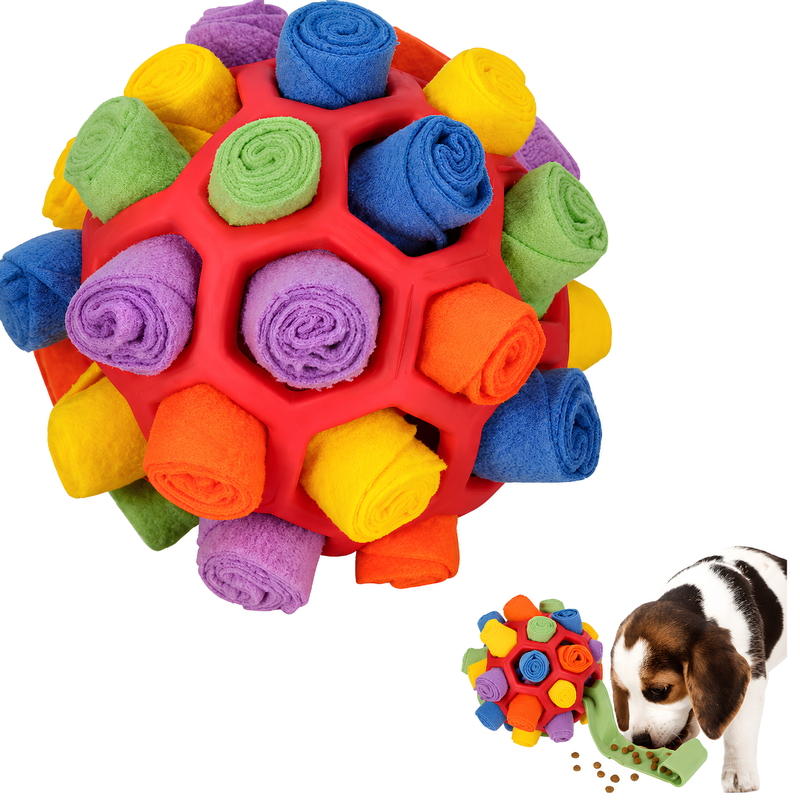 Dog Puzzle Toy | Interactive Slow Feeder & Treat Enrichment Ball